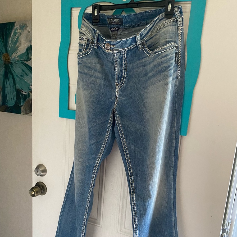 Silver Jeans Jeans | Silver Jean's | Color: Blue/White
